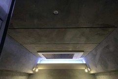 Summit Motorhomes Roof Pod Internal Finished in grey Suede