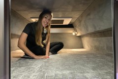 Summit Motorhomes Roof Pod Internal  Finished with Girl